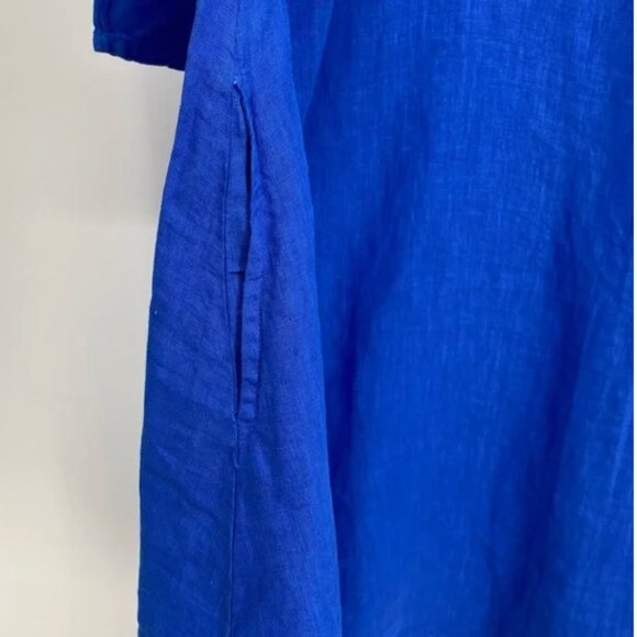 Bryn Walker Linen Dress with Pockets - Picture 4 of 7